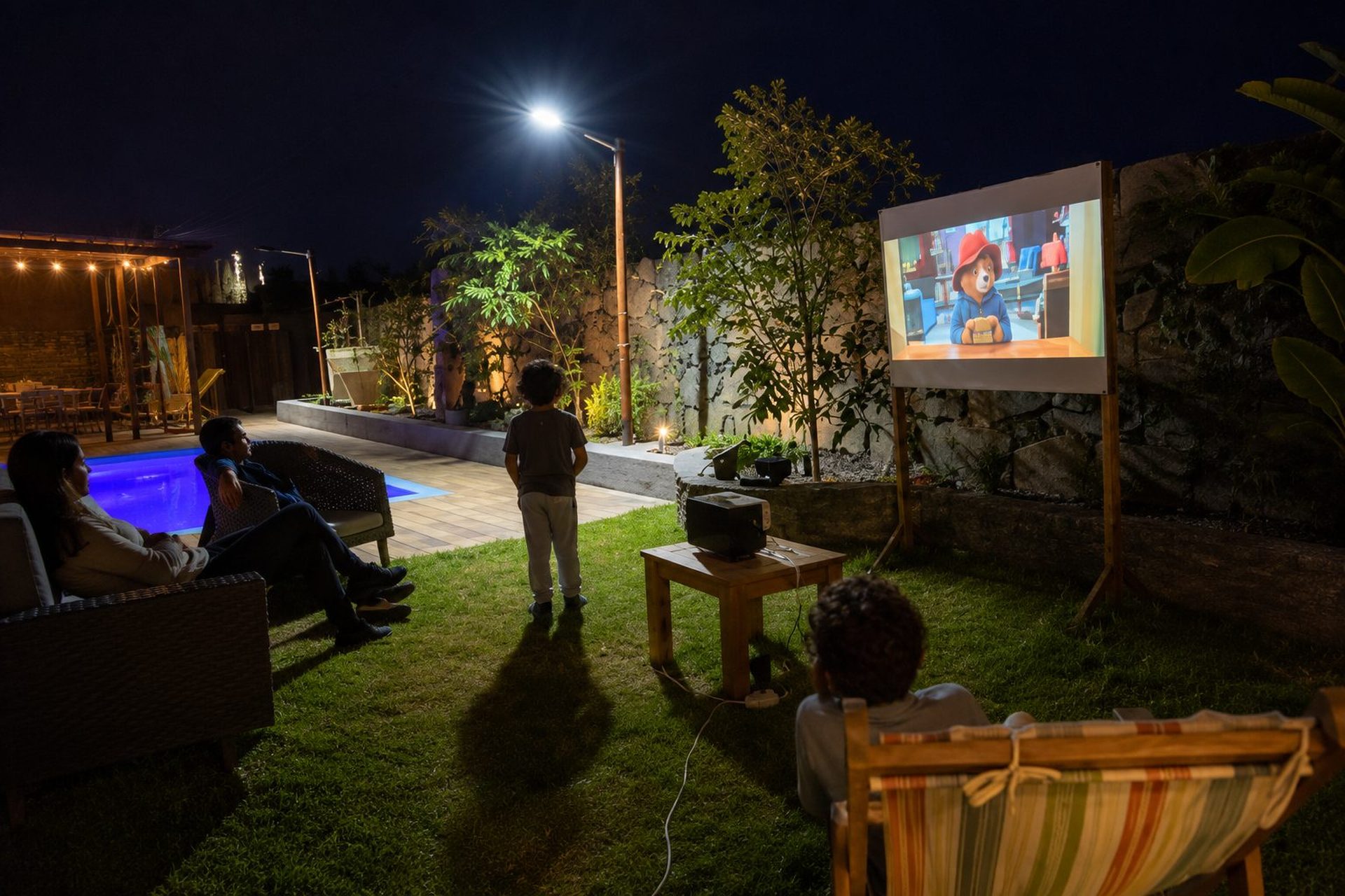 Cine bajo las estrellas en Amaymantas