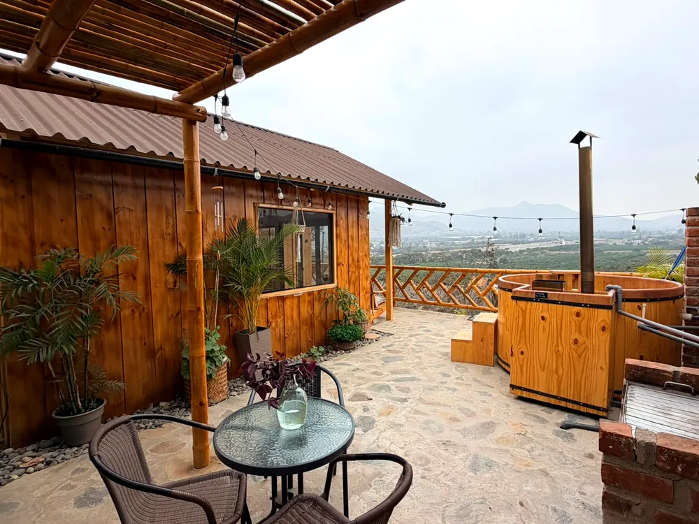 Cabaña 3 con jacuzzi privado