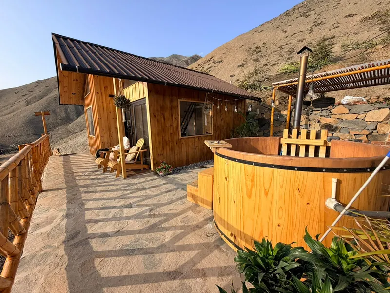 Cabaña 4 con jacuzzi privado