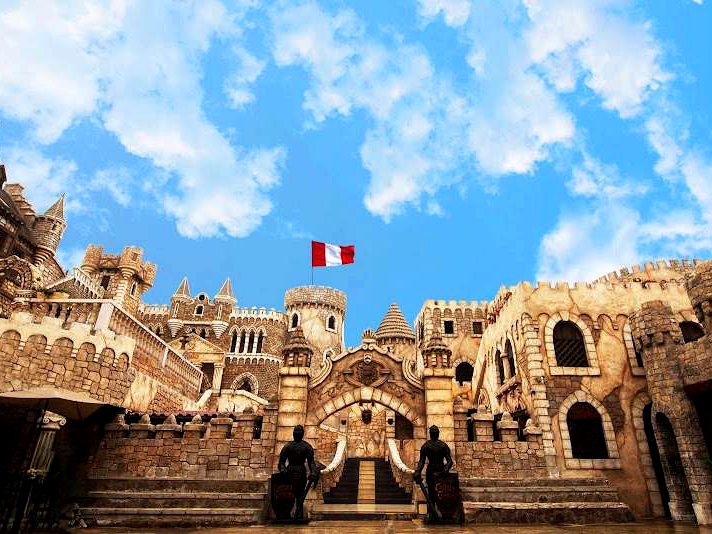Castillo de Chancay cerca de Amaymantas