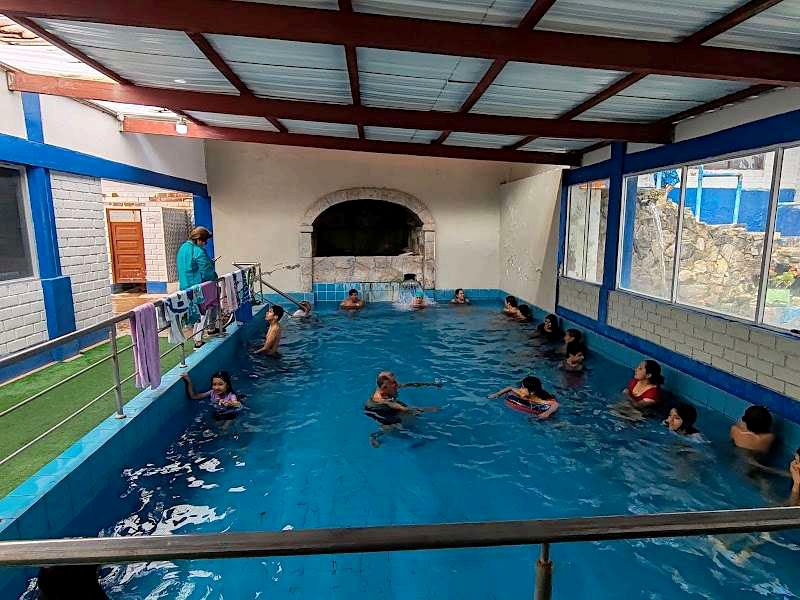 Baños Termales La Meseta cerca de Amaymantas